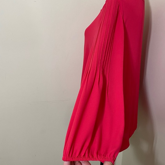 ANN TAYLOR || Woman’s Long Sleeve Blouse size Large - Picture 5 of 7